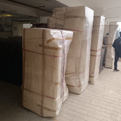 Appliances wrapped with protective packing – Reliable Packers & Movers